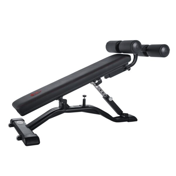 Adjustable decline bench